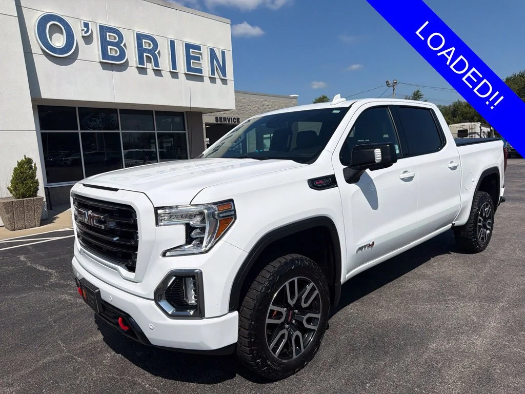 Used 2022 Summit White GMC AT4 image 1