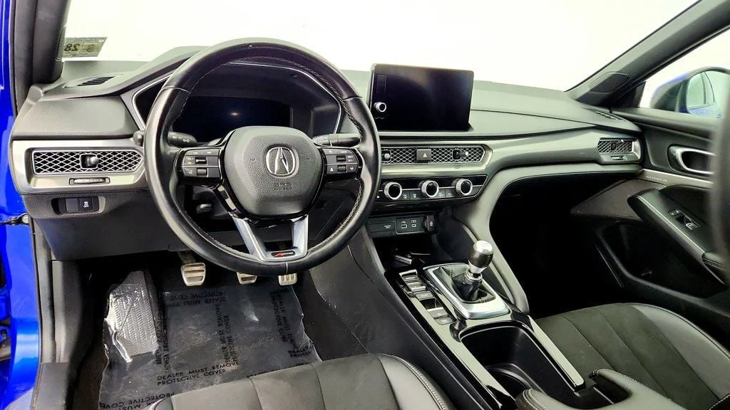 Used 2023 Apex Blue Pearl Acura Manual w/A-Spec Technology Package image 13