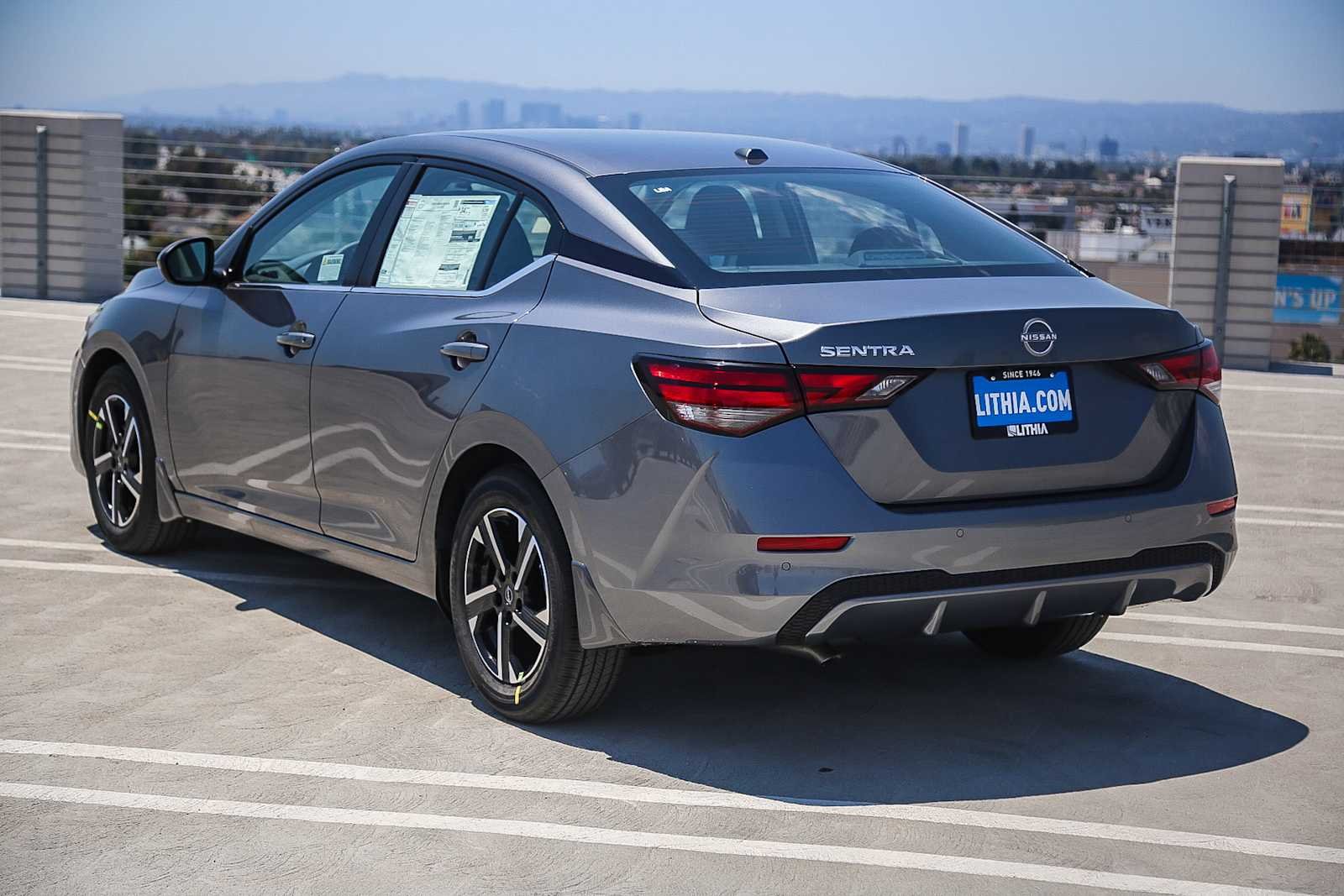 New 2025 Gun Metallic Nissan SV image 8