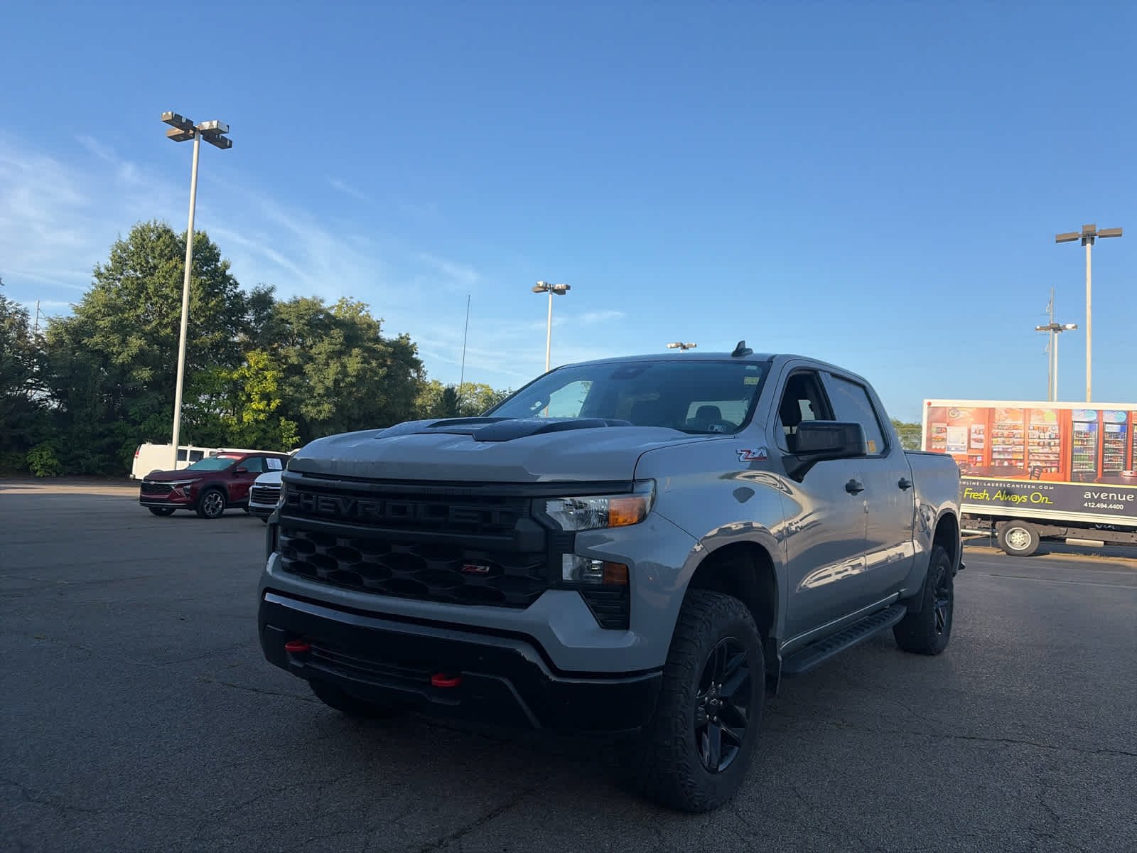 Used 2024 Slate Gray Metallic Chevrolet Custom Trail Boss image 1