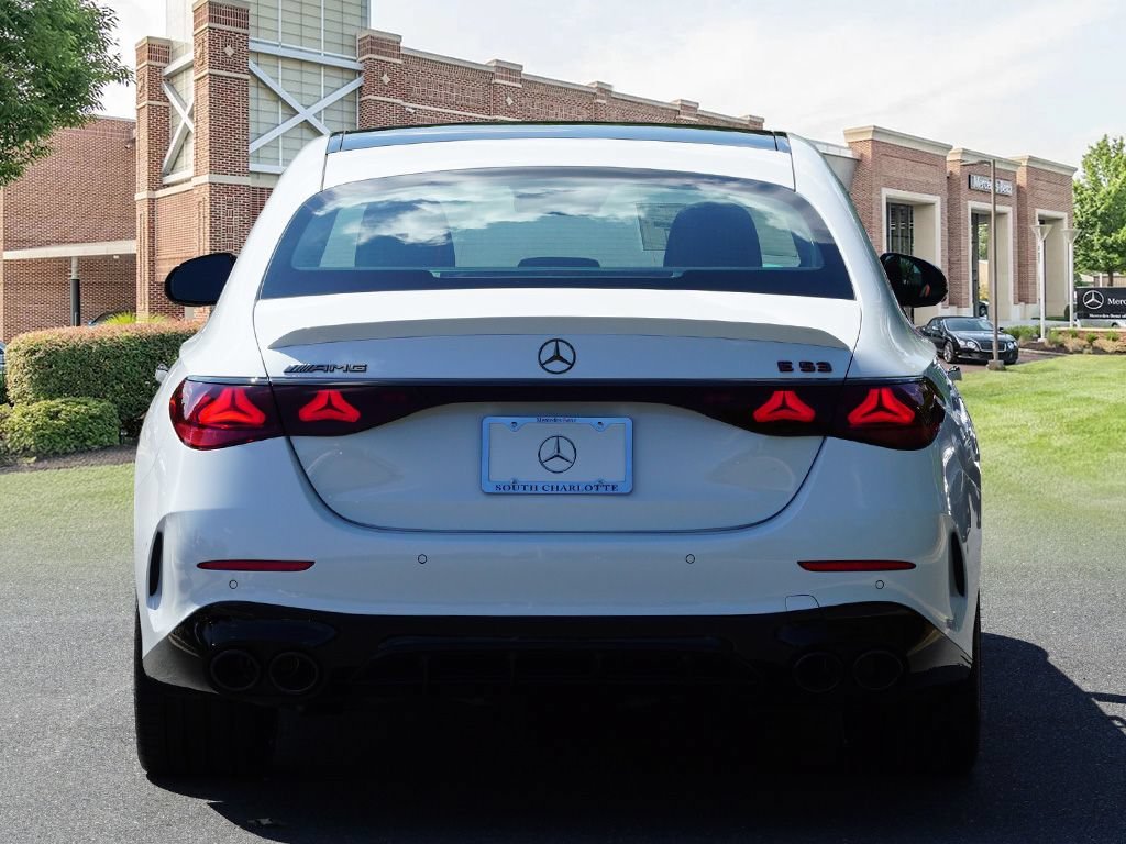 New 2026 MANUFAKTUR Moonlight White Metallic Mercedes-Benz E 53 AMG® image 36