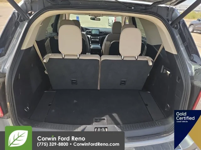 Used 2022 Iconic Silver Metallic Ford Limited image 17