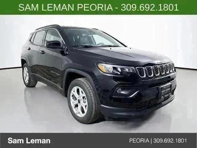 New 2026 Diamond Black Crystal Pearlcoat Jeep Latitude image 1