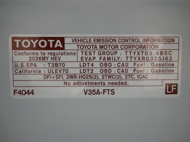 New 2026 Wind Chill Pearl Toyota 1794 Edition i-FORCE MAX image 32