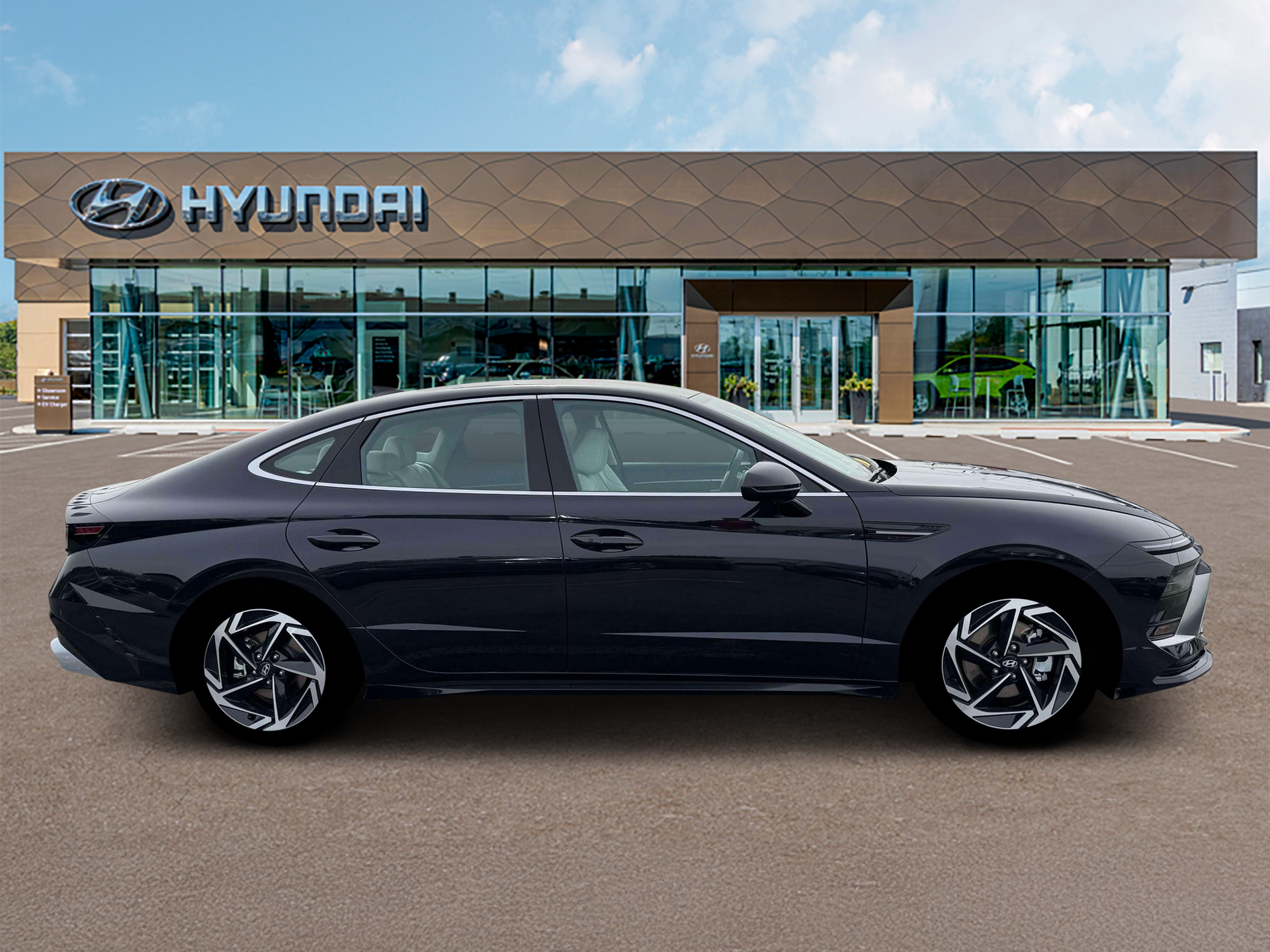 New 2026 Blue Hyundai SEL Sport image 9
