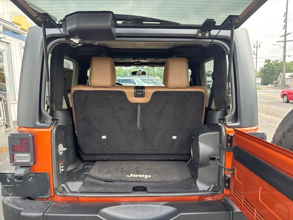 Used 2011 Orange Jeep Rubicon image 16