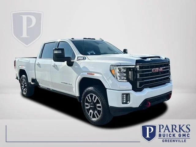 Used 2022 White GMC AT4 image 1