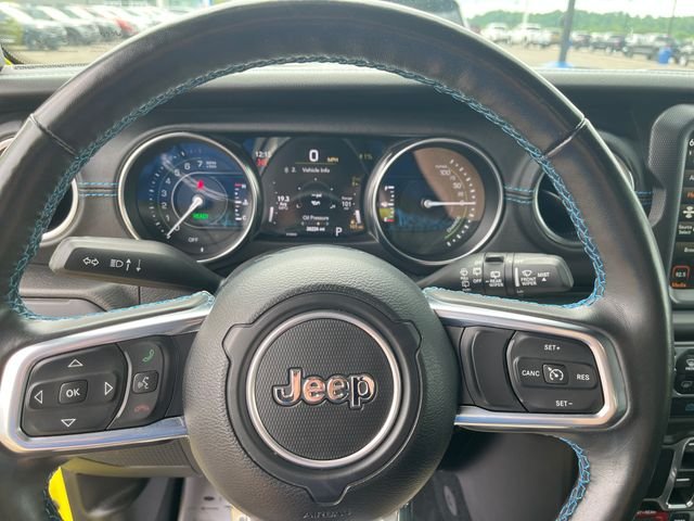 Used 2023 Yellow Jeep Rubicon 4xe image 14