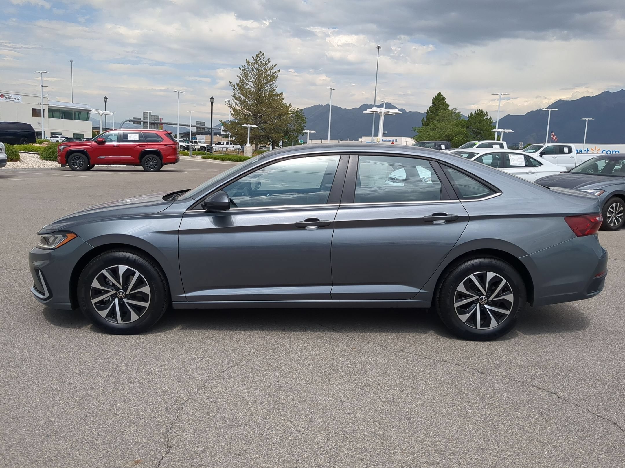 Used 2026 Platinum Gray Metallic Volkswagen S image 7