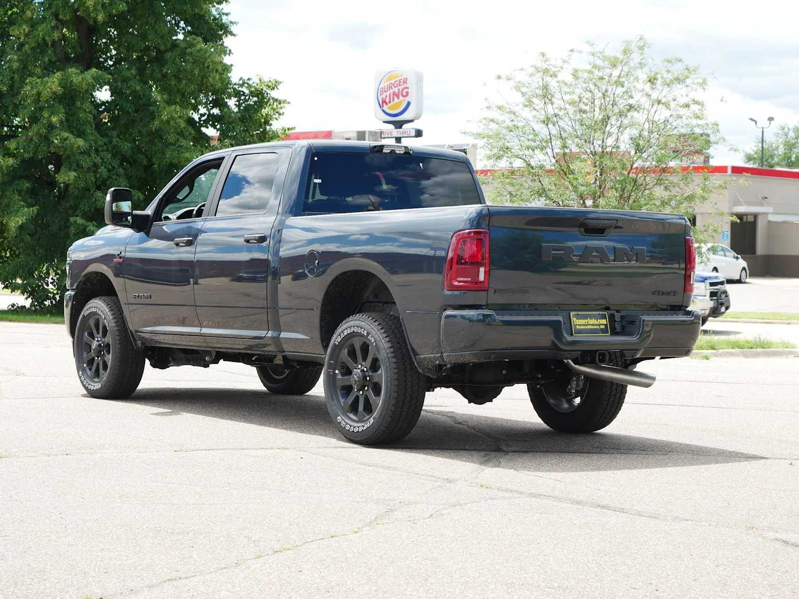 New 2025 Forged Blue Metallic RAM Big Horn image 6
