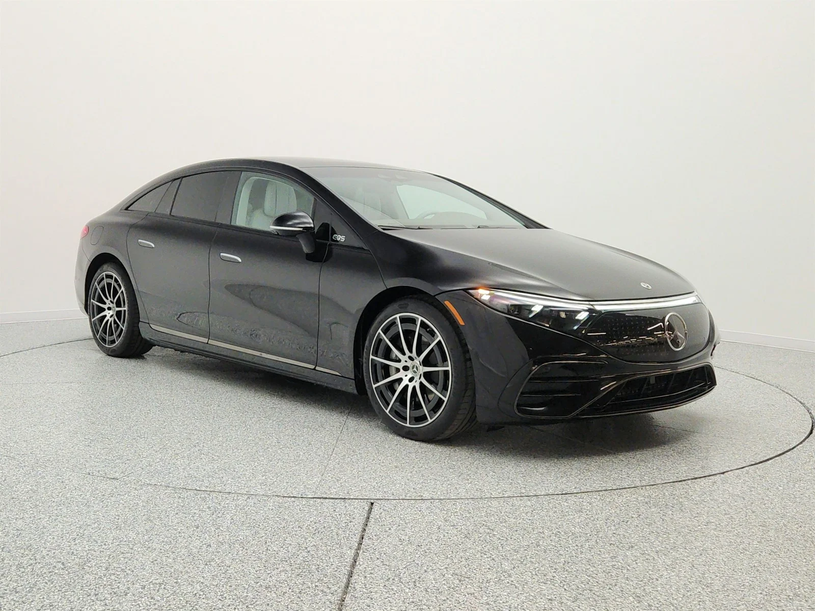 Used 2024 Obsidian Black Metallic Mercedes-Benz EQS 450+ Sedan image 3