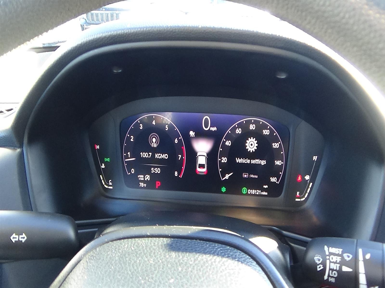 Used 2025 Crystal Black Pearl (bk) Honda LX image 21