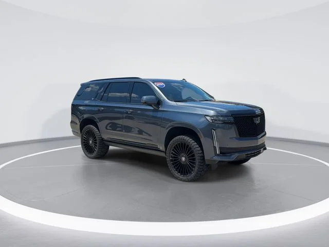 Used 2021 Gray Cadillac Sport Platinum image 1