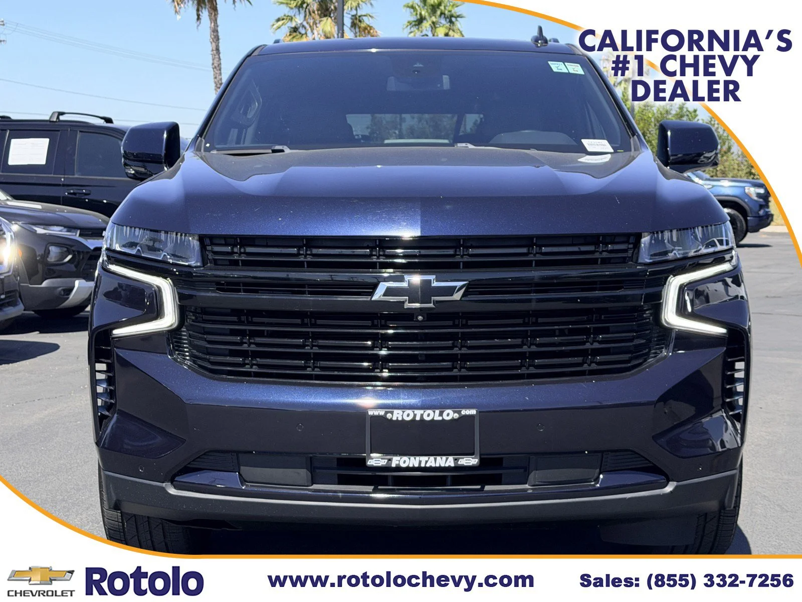 Used 2023 Midnight Blue Metallic Chevrolet RST image 2