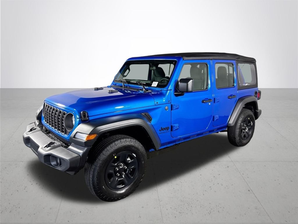 New 2026 Hydro Blue Pearl-Coat Exterior Paint Jeep Sport S image 2