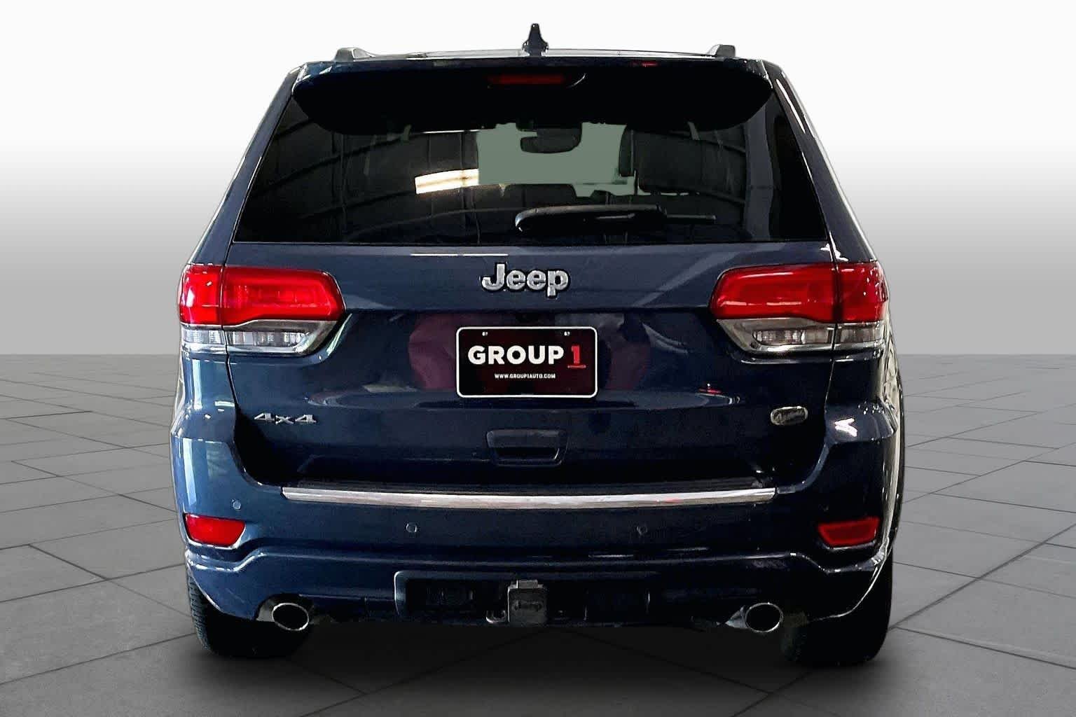 Used 2021 Slate Blue Pearlcoat Jeep Overland image 5