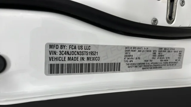 Used 2025 Bright White Clearcoat Jeep Limited image 27