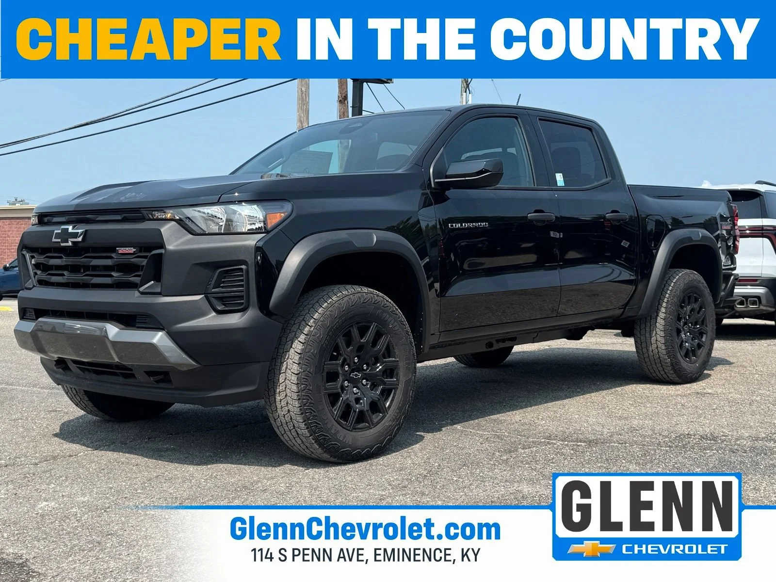 New 2026 Black Chevrolet Trail Boss image 1