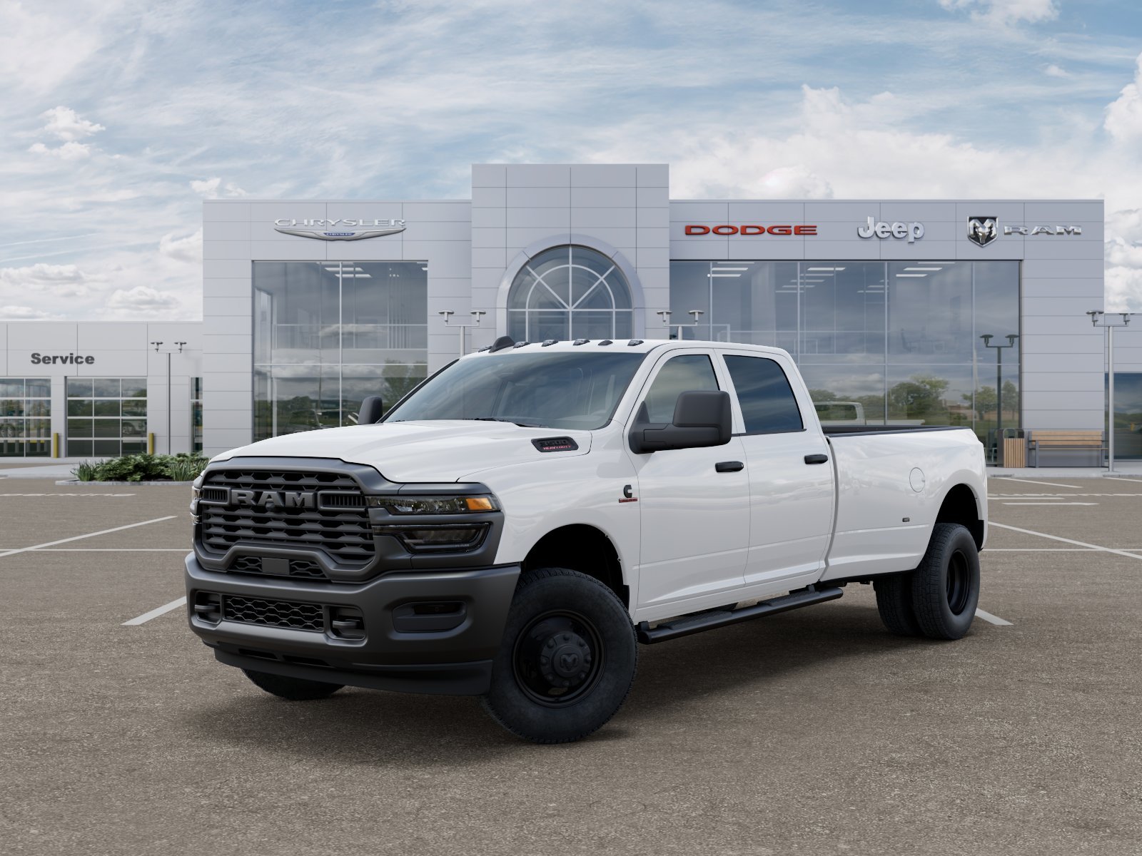 New 2026 Bright White Clear-Coat Exterior Paint RAM Tradesman image 38