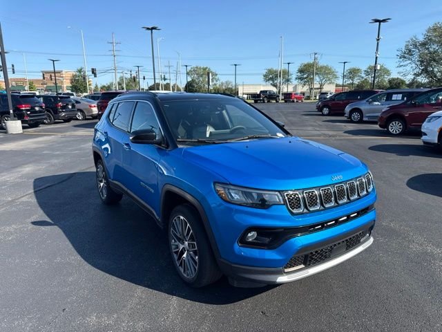 Certified Used 2023 Blue Jeep Limited image 6