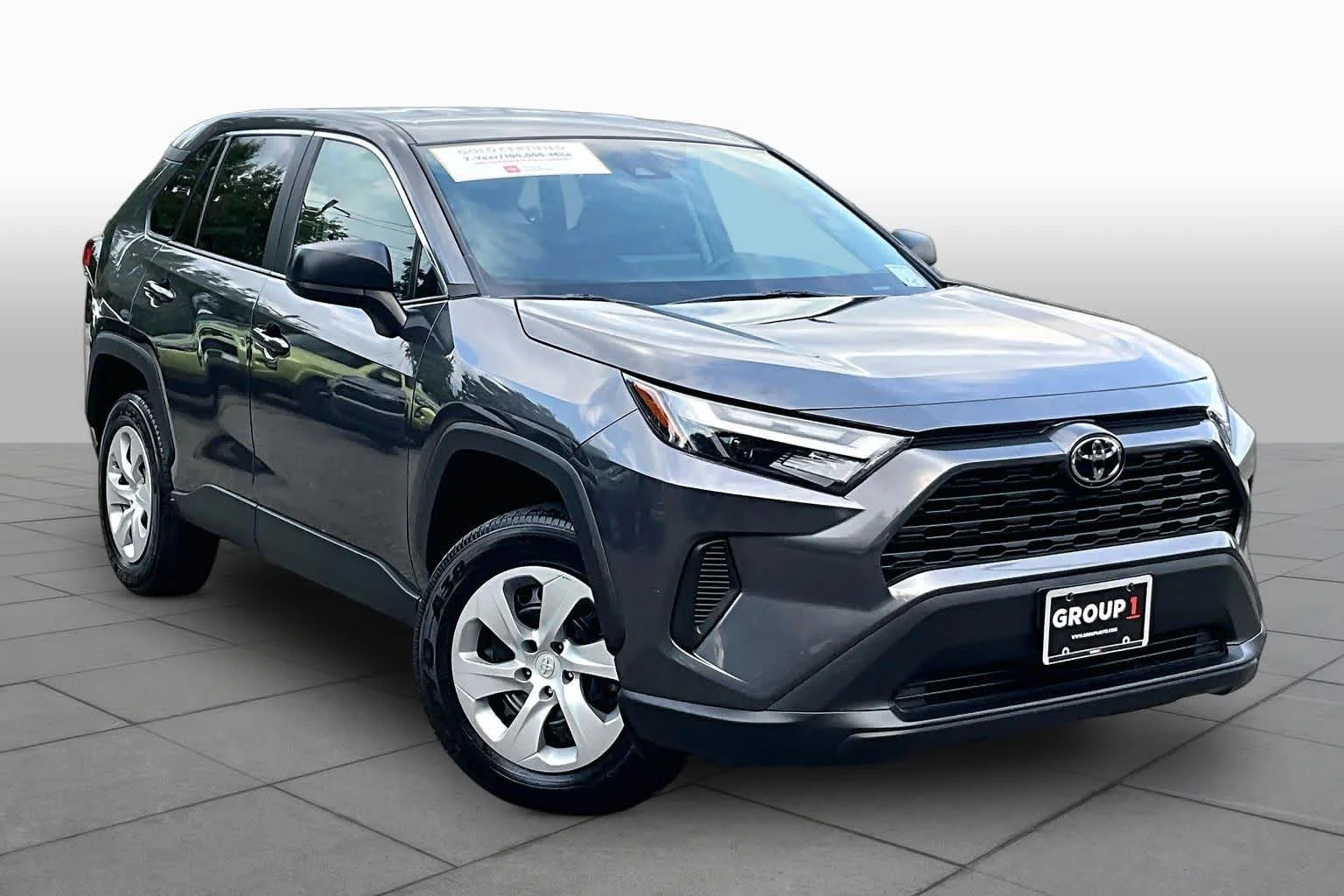 Certified Used 2024 Magnetic Gray Metallic Toyota LE image 3