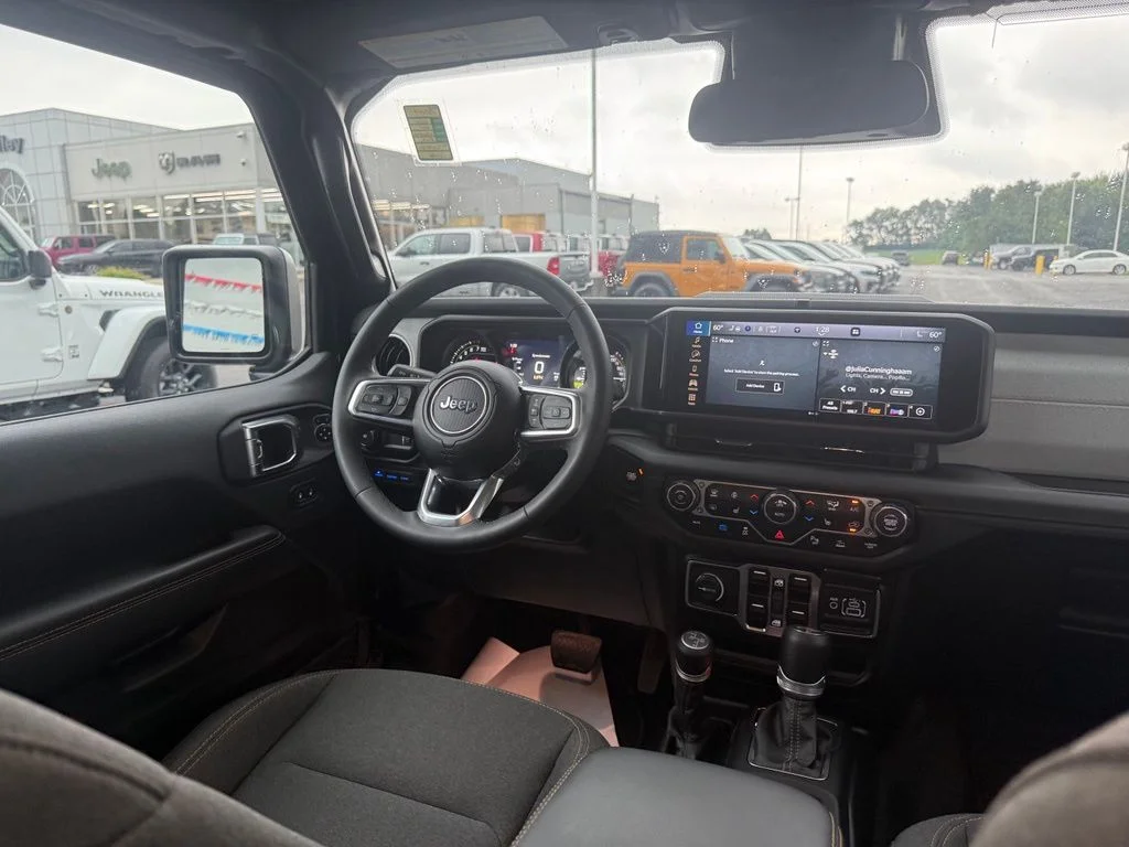 Used 2025 Black Jeep Sahara 4xe image 53
