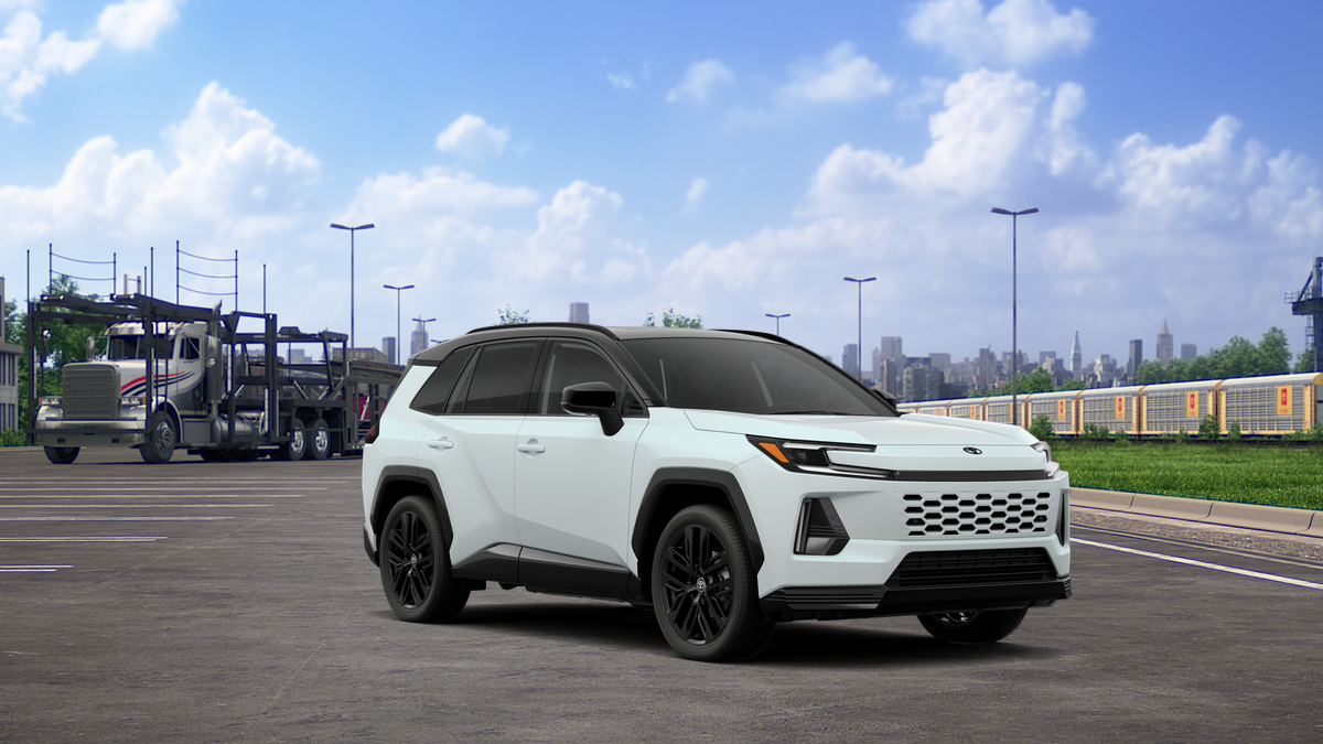 New 2026 Wind Chill Pearl with Midnight Black Metallic roof Toyota XSE image 15