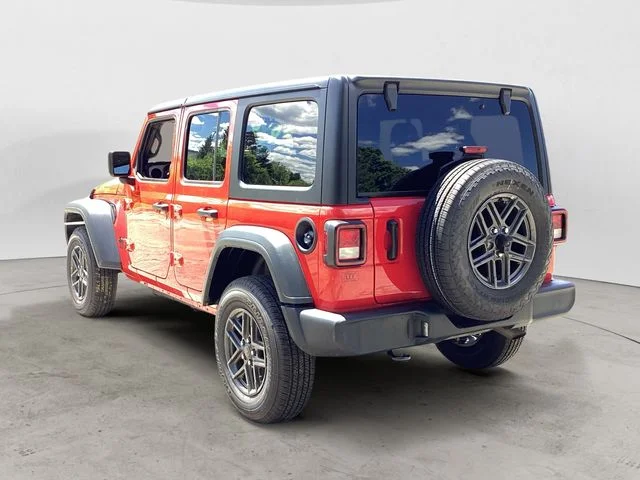 Certified Used 2025 Red Clearcoat Jeep Sport S image 3