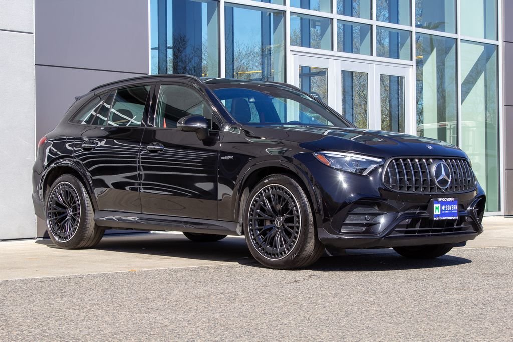 Used 2025 Obsidian Black Metallic Mercedes-Benz GLC 43 AMG® image 4