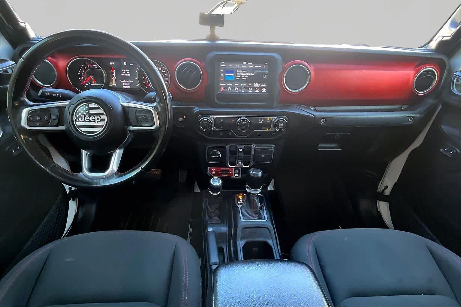 Used 2020 Bright White Clearcoat Jeep Rubicon image 16