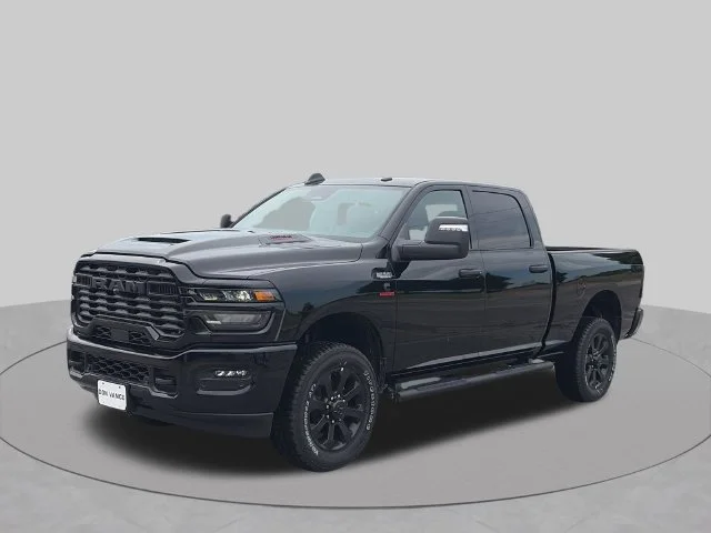 New 2026 Diamond Black Crystal Pearl-Coat Exterior Paint RAM Black Express image 1