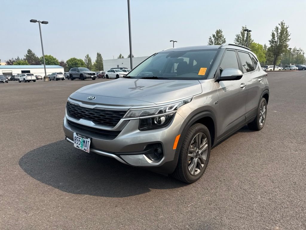 Used 2021 Steel Gray Kia S image 2