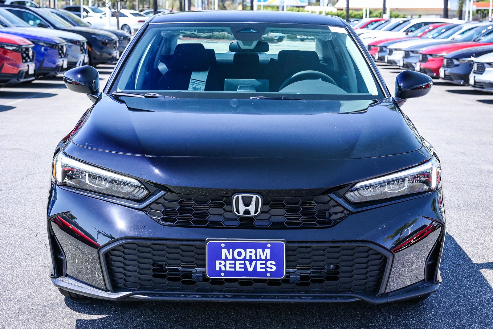 New 2026 Crystal Black Pearl Honda LX CVT image 2