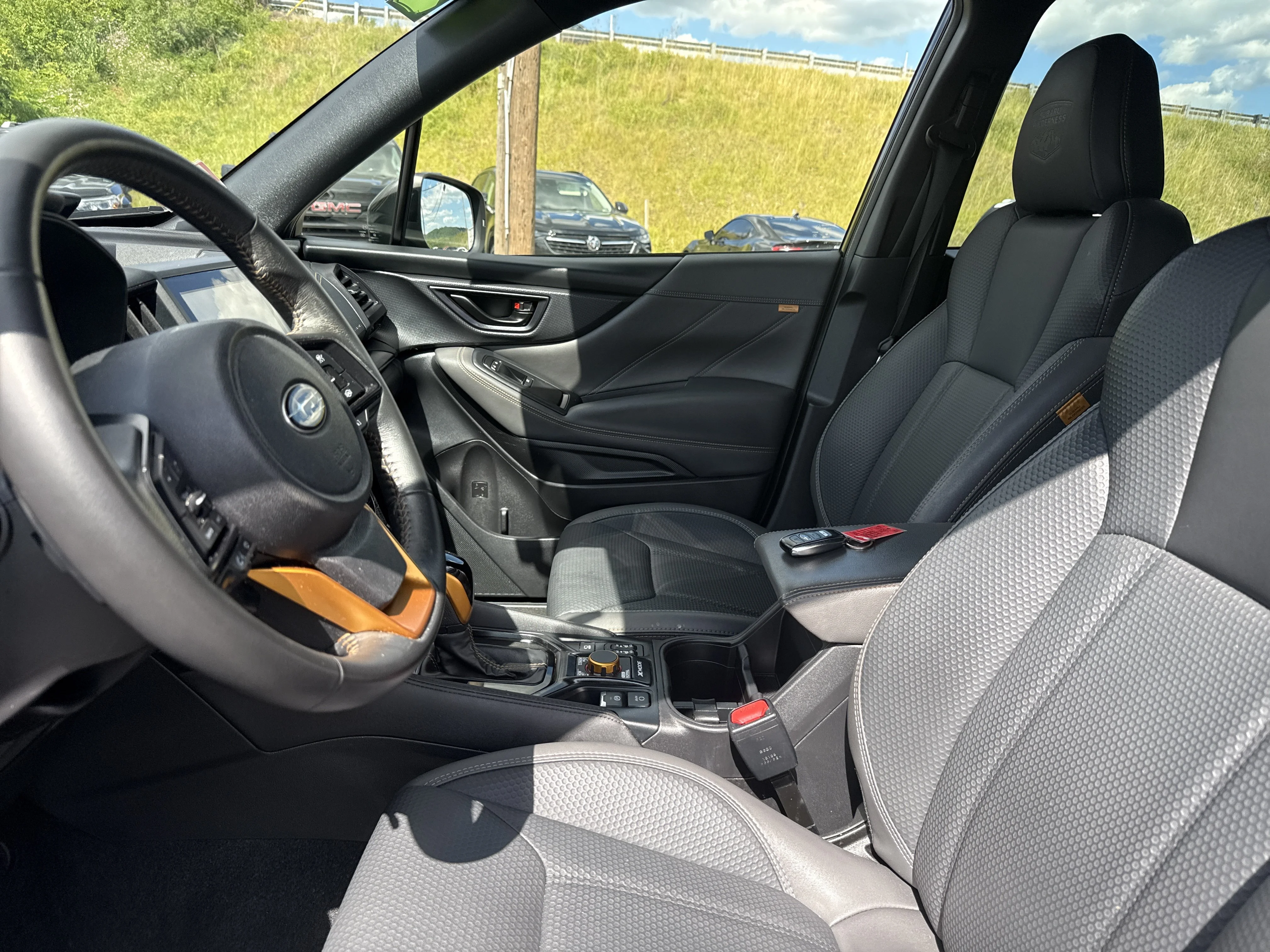 Used 2023 Crystal Black Silica Subaru Wilderness image 12