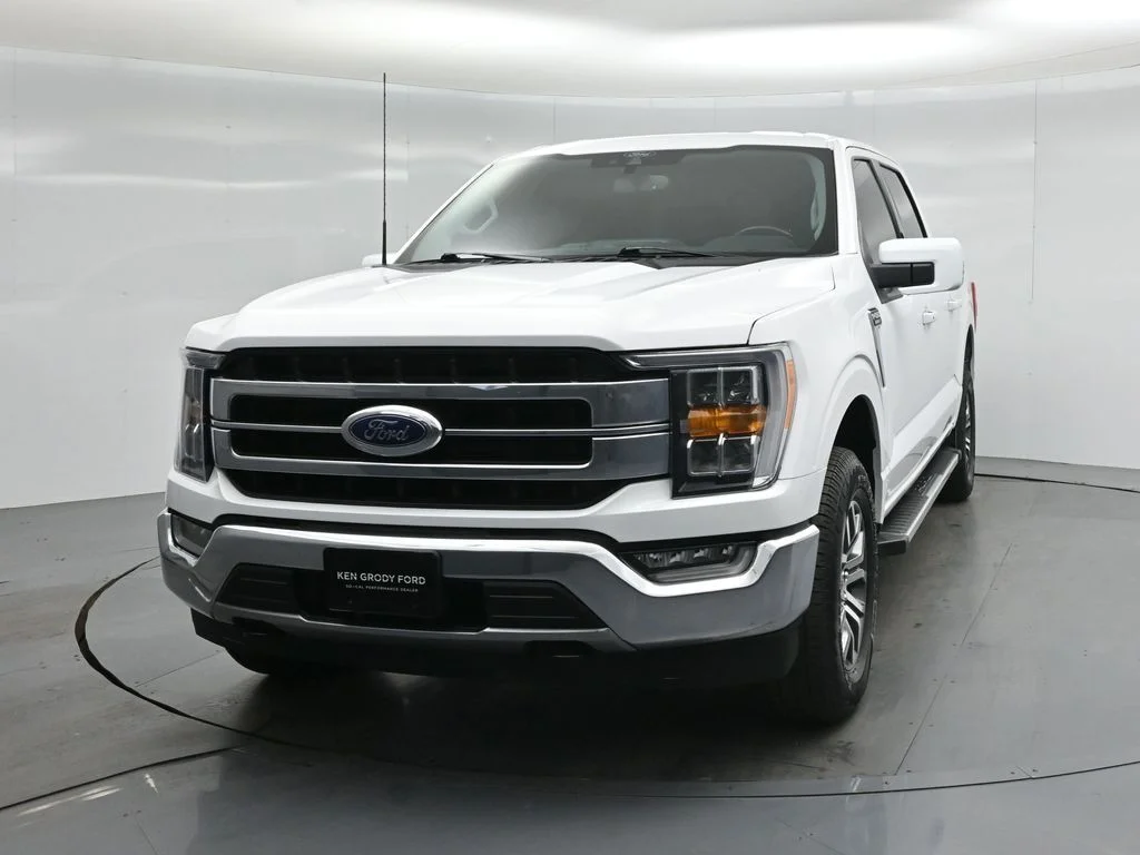 Certified Used 2022 White Ford Lariat image 54