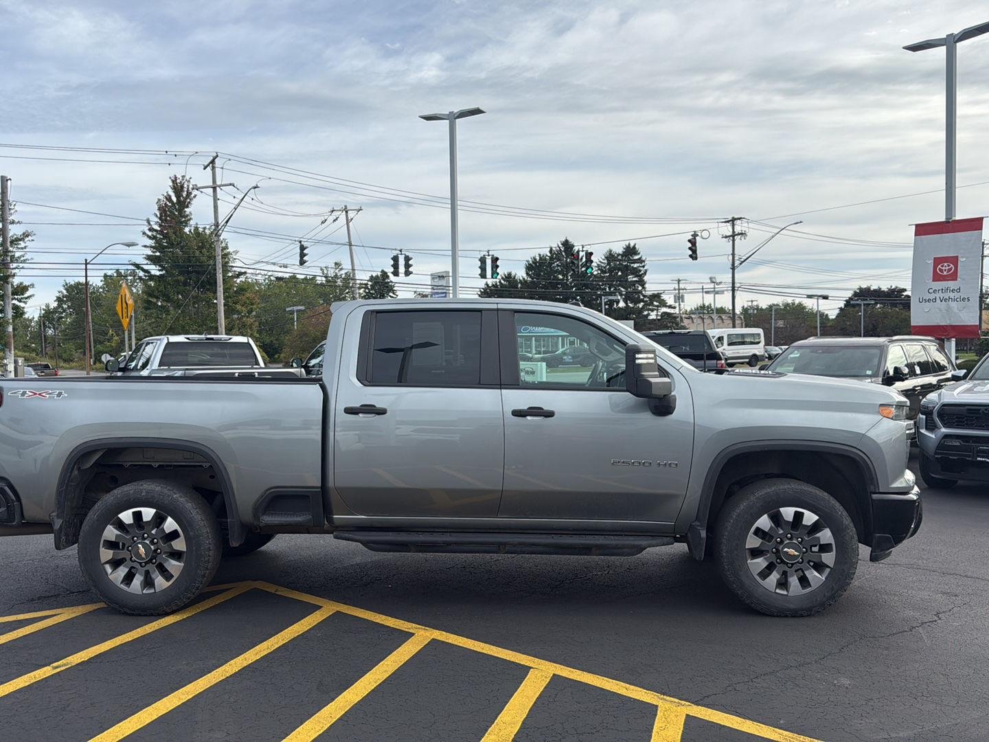Used 2024 Sterling Gray Metallic Chevrolet Custom image 2