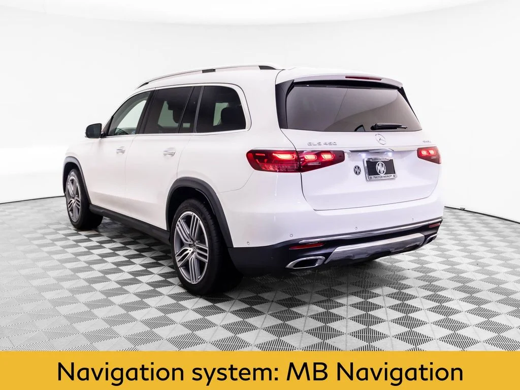 Used 2024 White Mercedes-Benz GLS 450 image 3