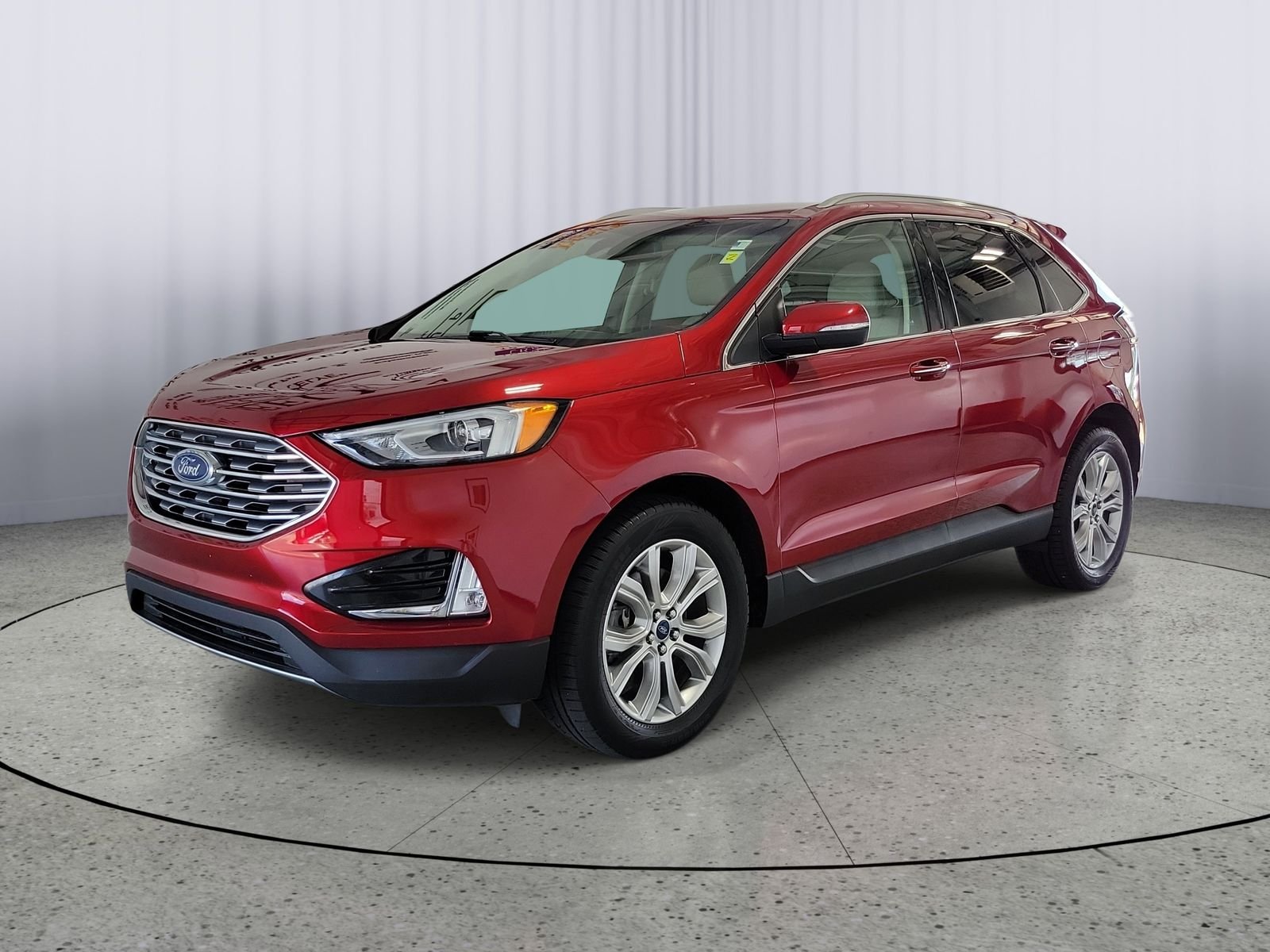 Used 2019 Red Ford Titanium image 4