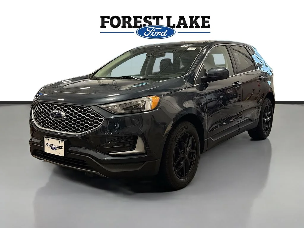 Certified Used 2023 Blue Metallic Ford SEL image 3