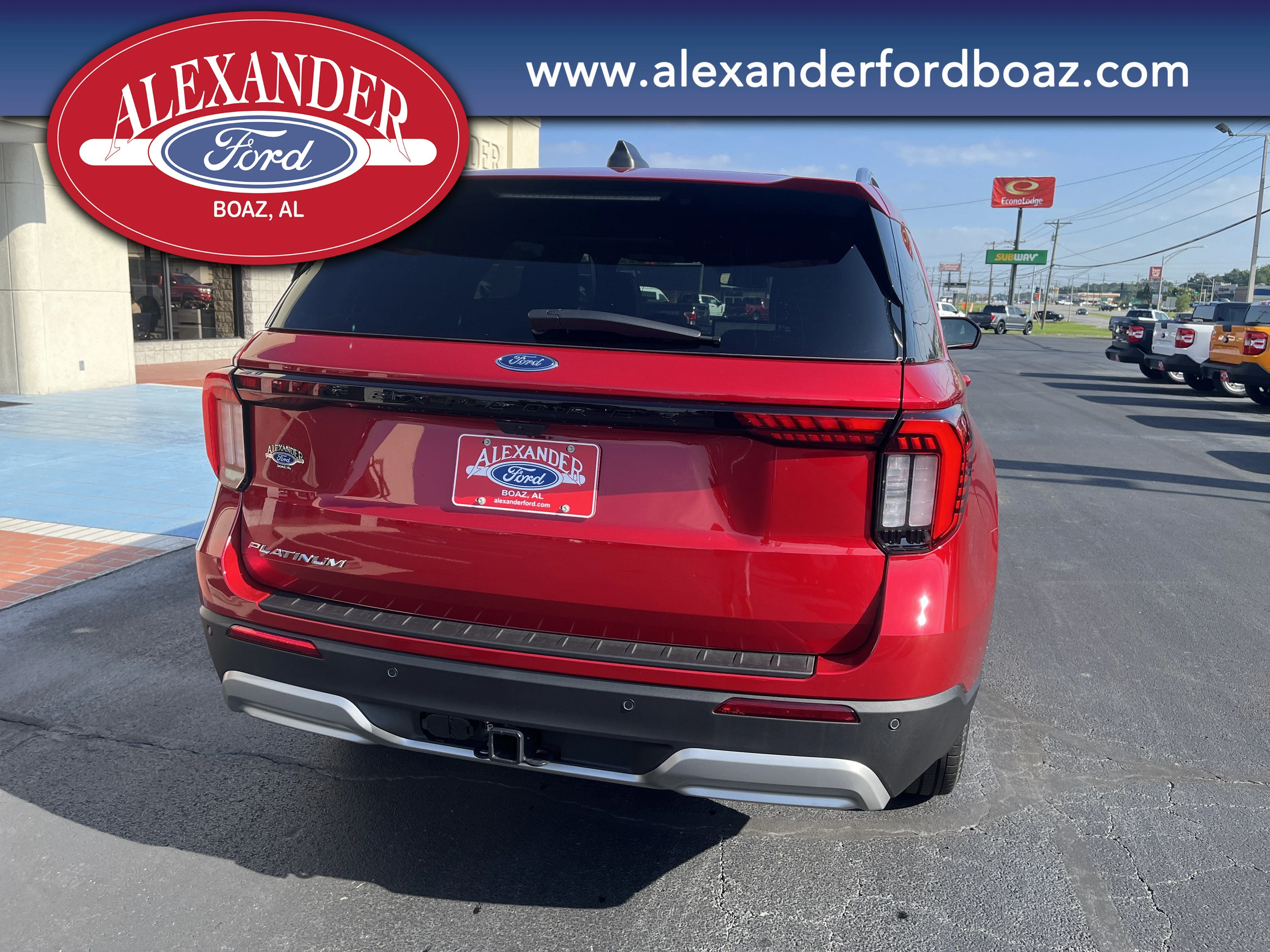 New 2026 Rapid Red Metallic Tinted Clearcoat Ford Platinum™ image 6