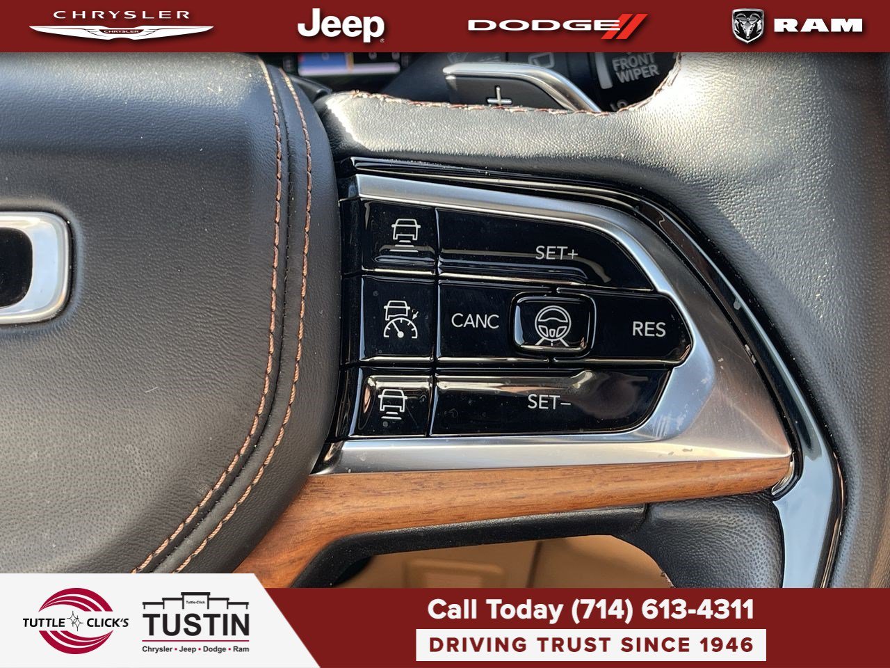 Used 2023 Bright White Clearcoat Jeep Summit Reserve image 25