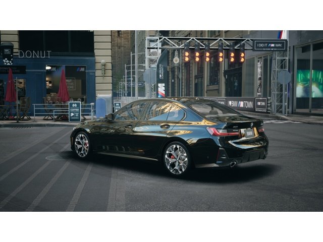 New 2026 Black Sapphire Metallic BMW 330i image 2
