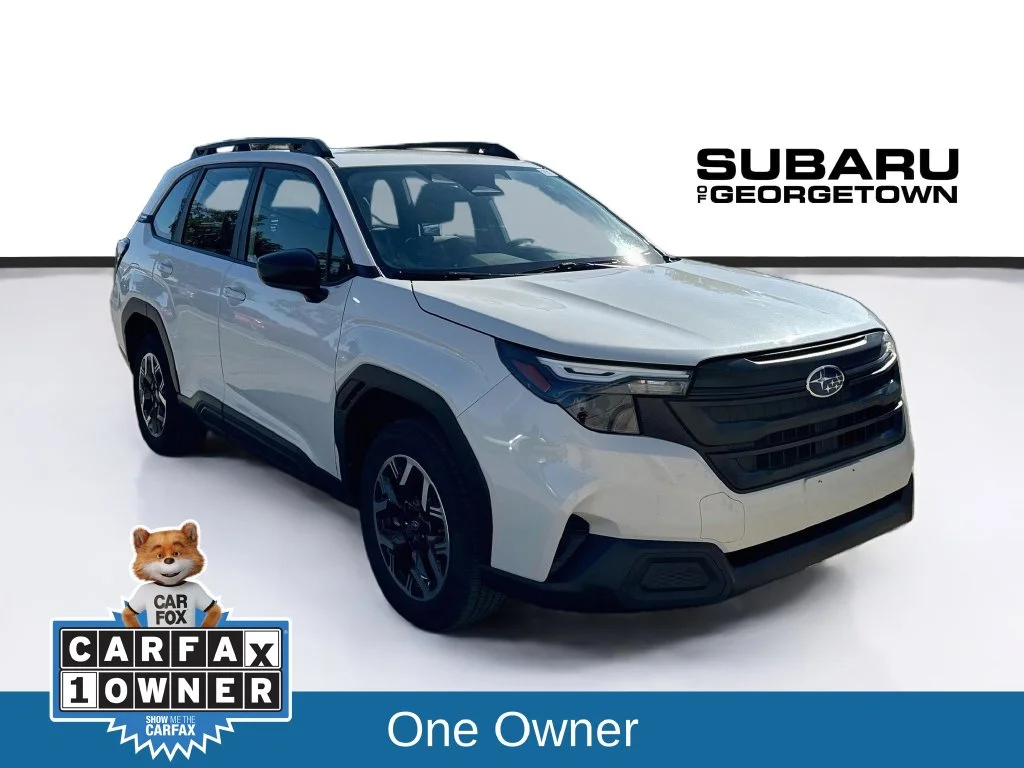 Used 2025 White Subaru Base image 1
