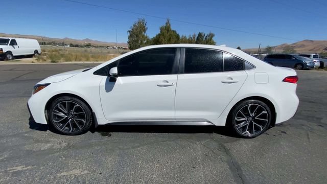 Used 2021 White Toyota SE image 5