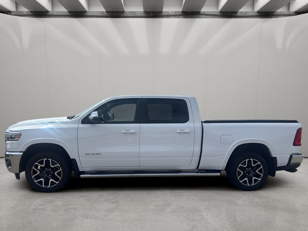Used 2025 Bright White Clearcoat Ram Laramie image 2
