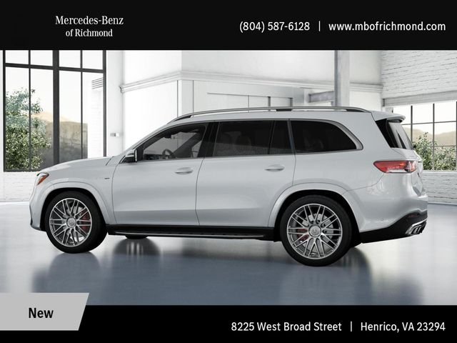 New 2026 MANUFAKTUR Moonlight White Metallic Mercedes-Benz AMG® GLS 63 4MATIC+ SUV image 32