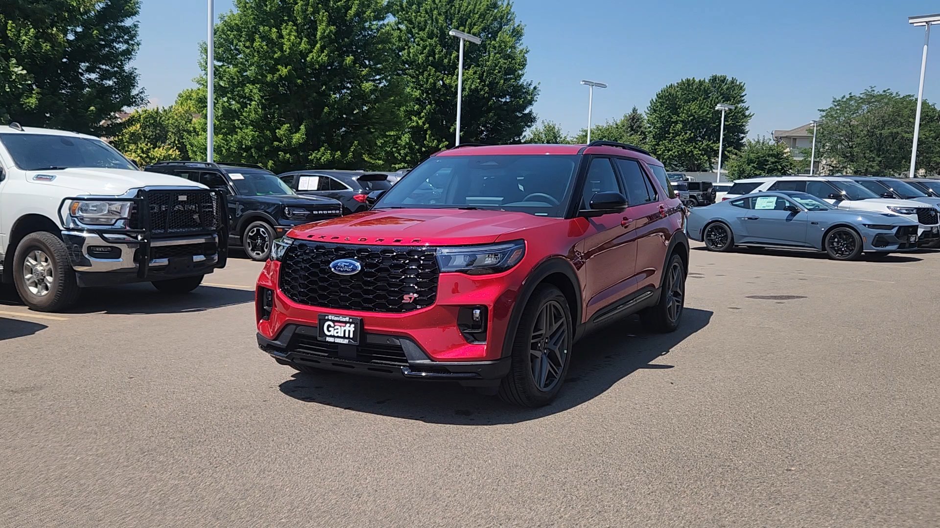 New 2026 Rapid Red Metallic Tinted Clearcoat Ford ST image 2