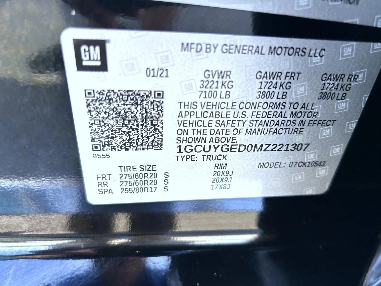 Certified Used 2021 Black Chevrolet LTZ image 26