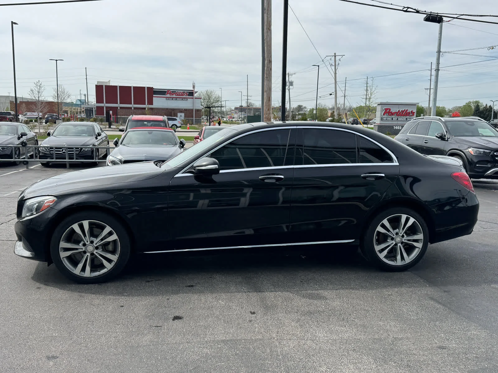 Used 2015 Mercedes-Benz C-Class C300 with VIN 55SWF4KB8FU086200 for sale in Schererville, IN