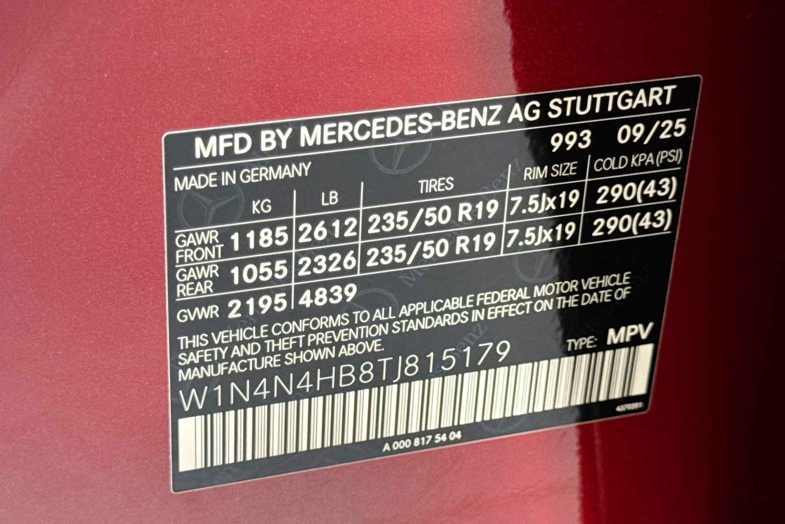 Certified Used 2026 Manufaktur Patagonia Red Metallic Mercedes-Benz GLA 250 image 30